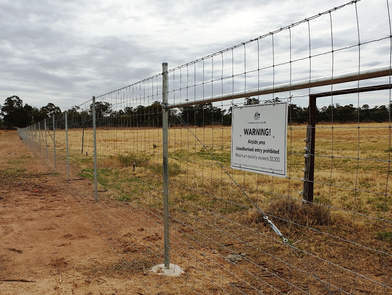 Aerodrome Fencing Tile