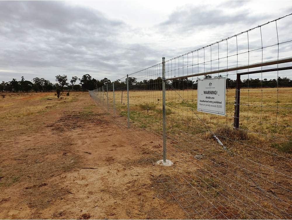 Narrabri Aerodrome Fence