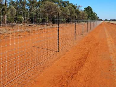 Vermin exclusion fencing