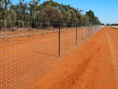 Vermin exclusion fencing